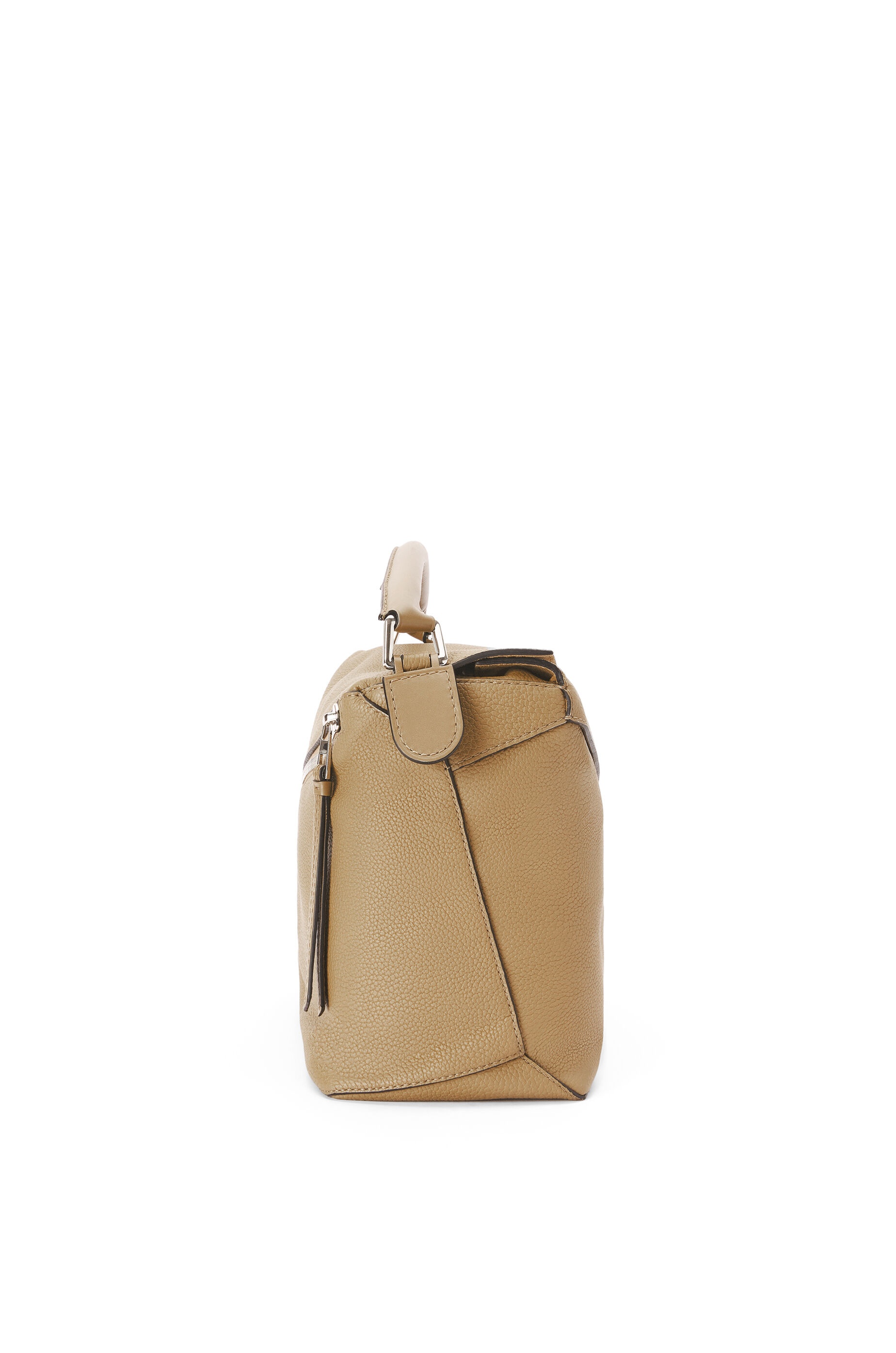 Large Puzzle bag in grained calfskin - 3