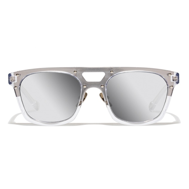 Unisex Sunglasses Silver Mirror - 1