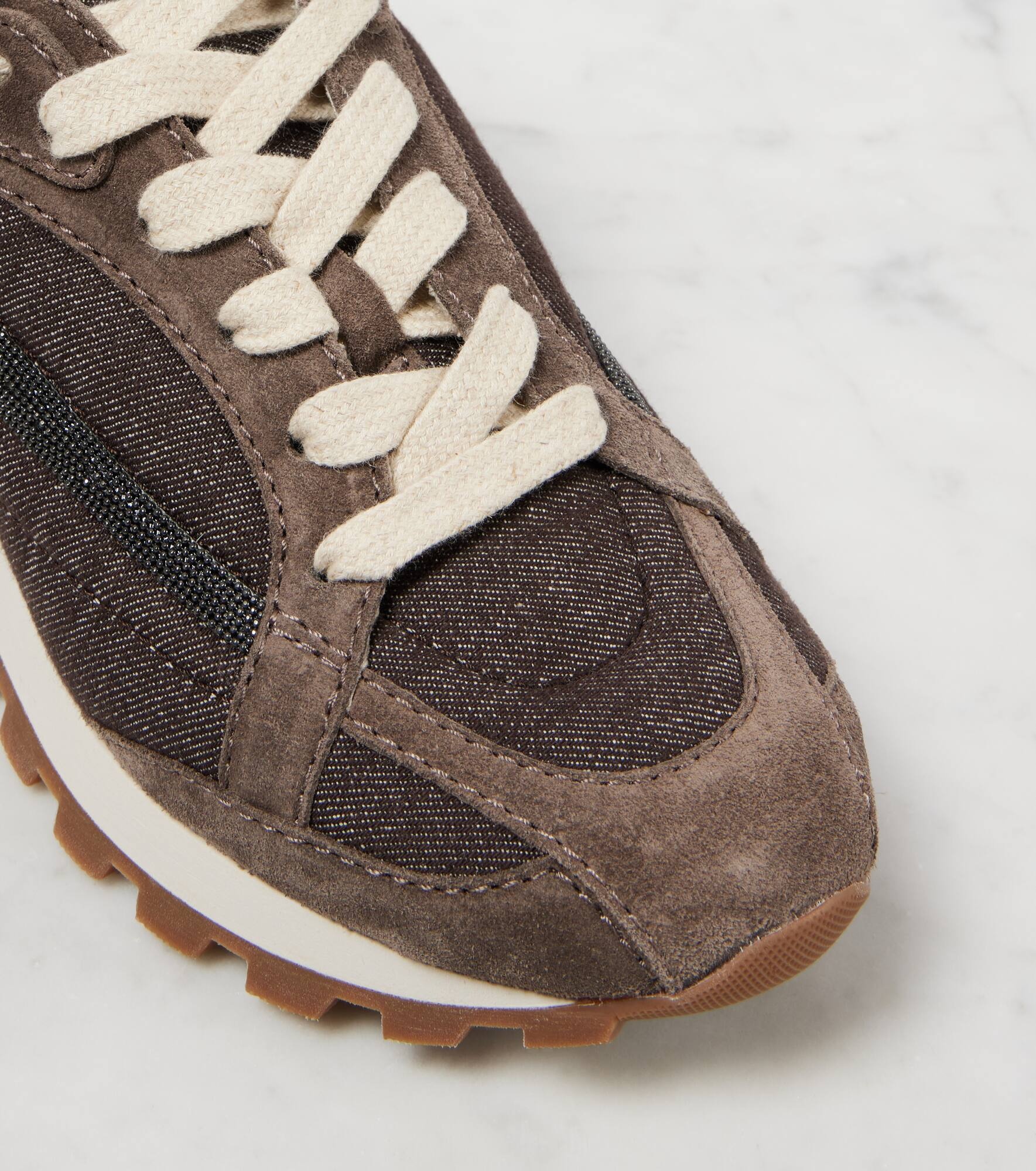 Suede sneakers - 5