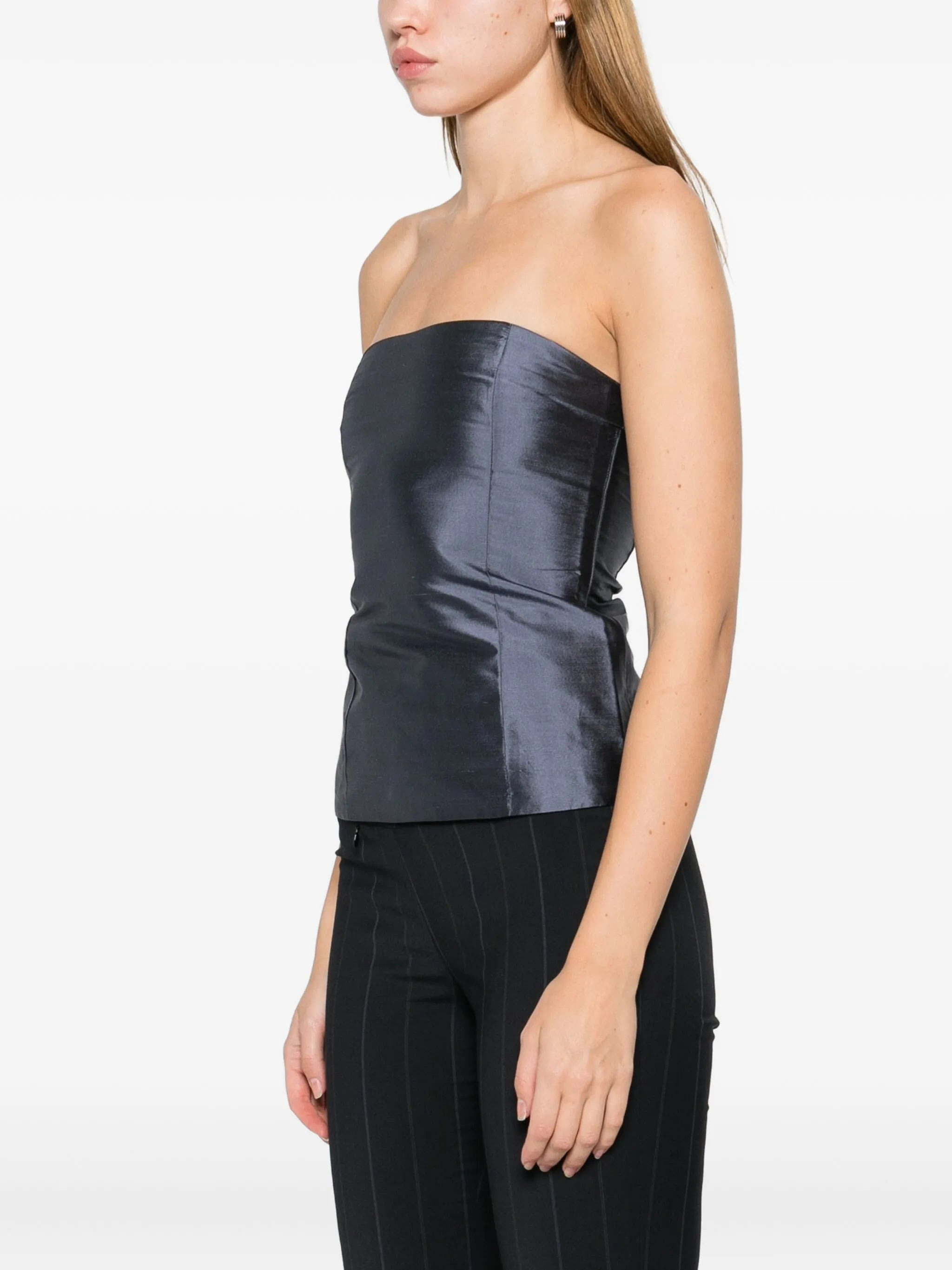 Paloma Wool Panelled Strapless Top - 4