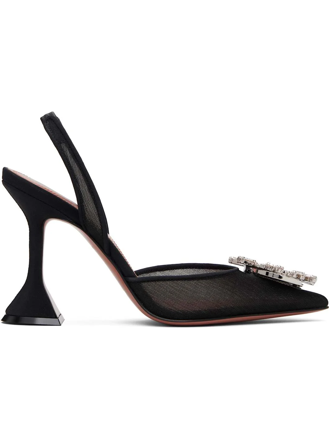 Black Begum Sling 95 Heels - 1