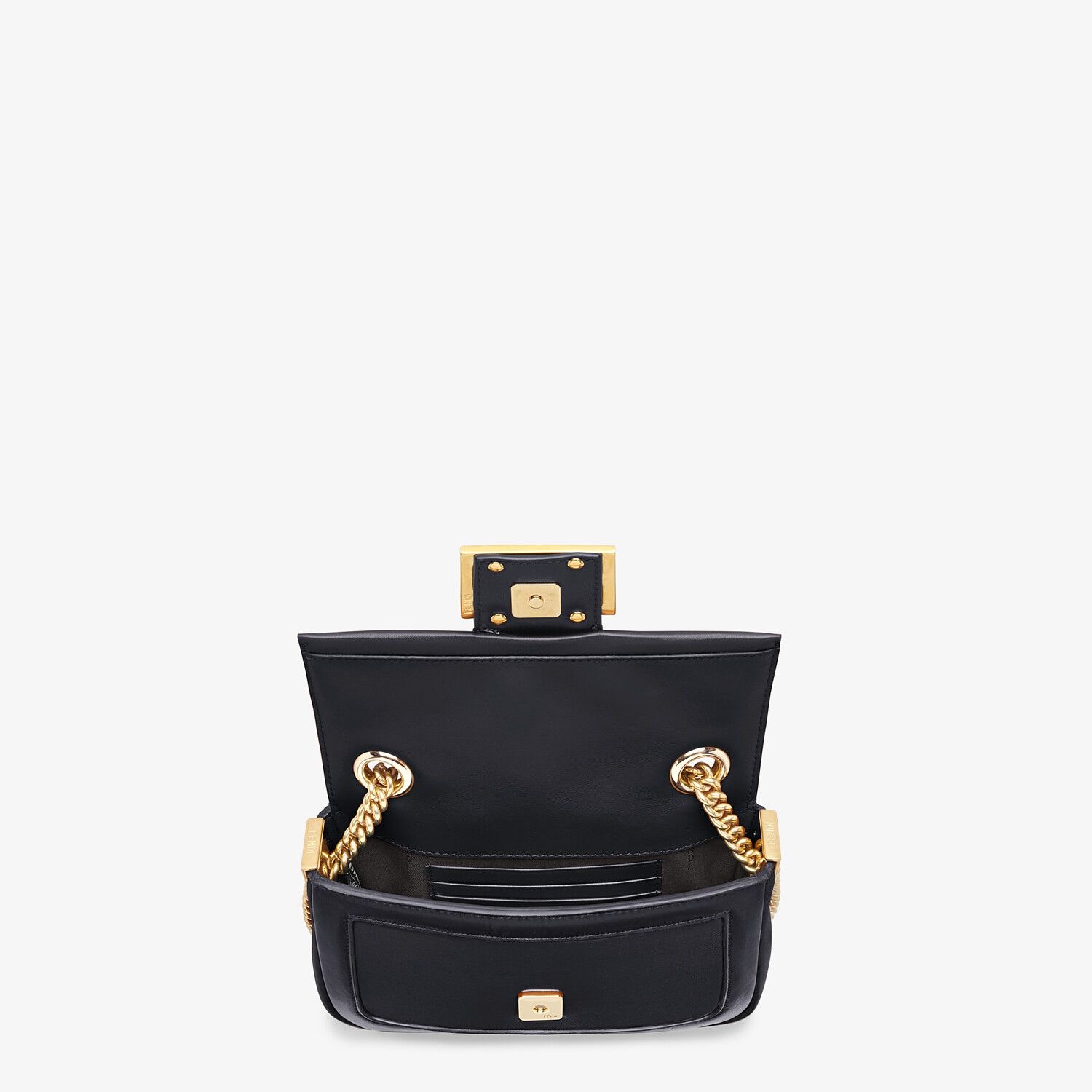 Black nappa leather bag - 4