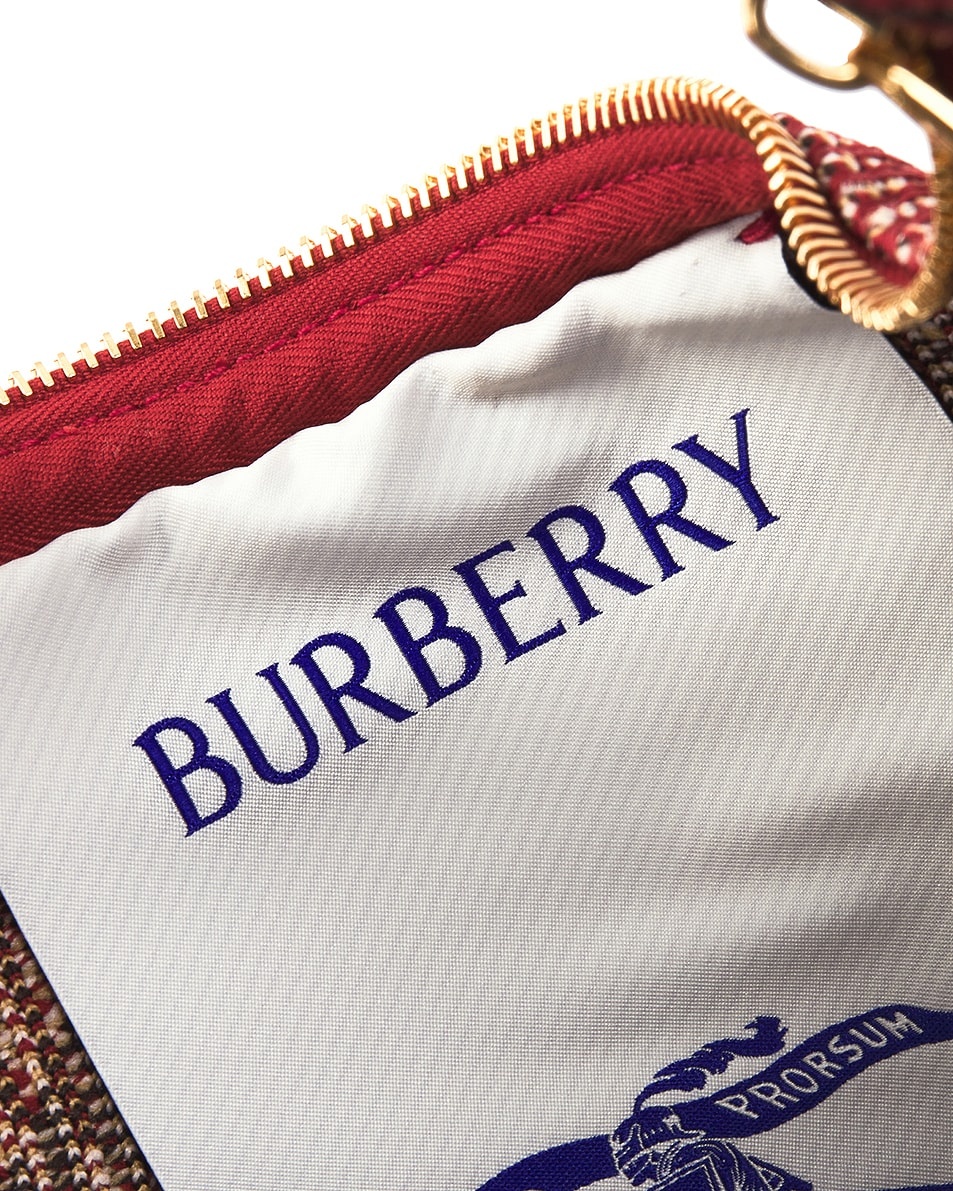 Mini Check Knit Bag - 5