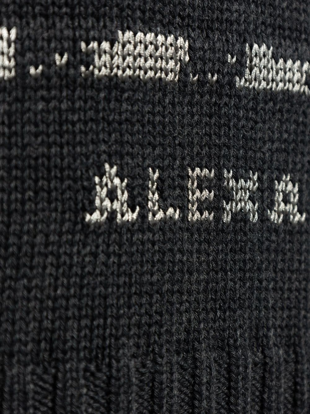 logo-intarsia crew-neck jumper - 5
