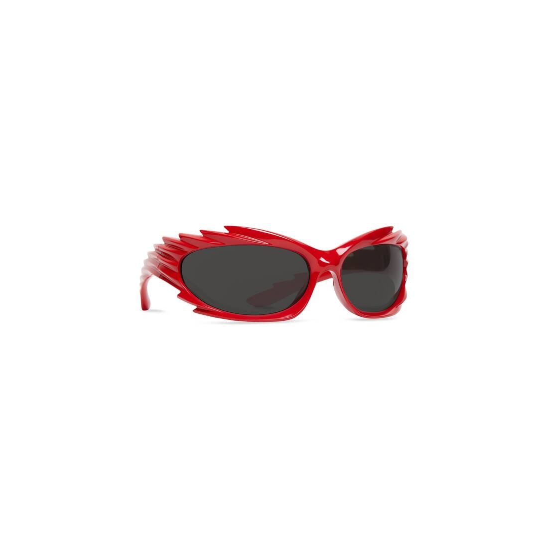 Balenciaga Blade Rectangle サングラス で レッド Blade Rectangle Sunglasses in Red | Balenciaga GB