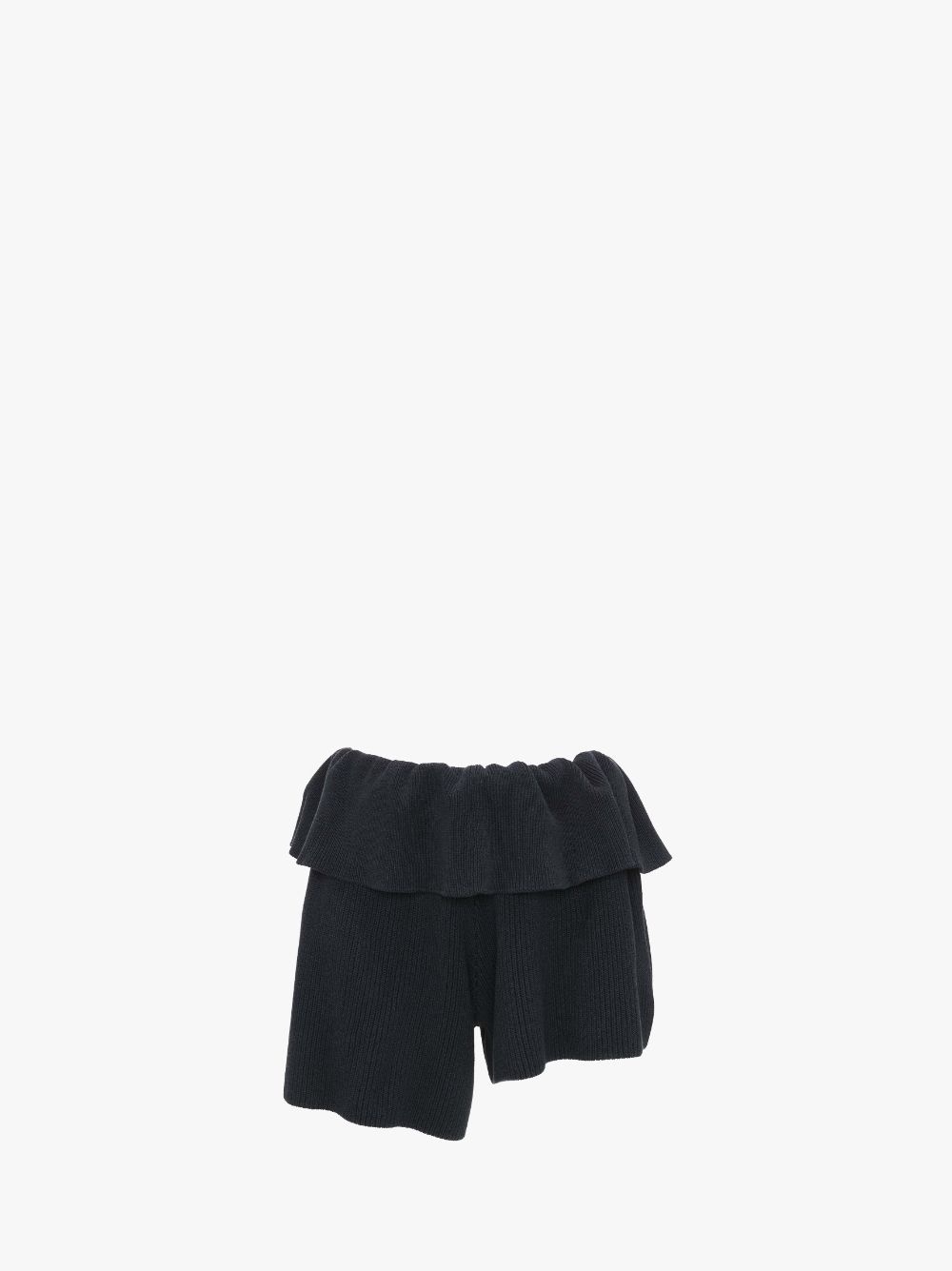 FOLD OVER ASYMMETRIC SHORTS - 1