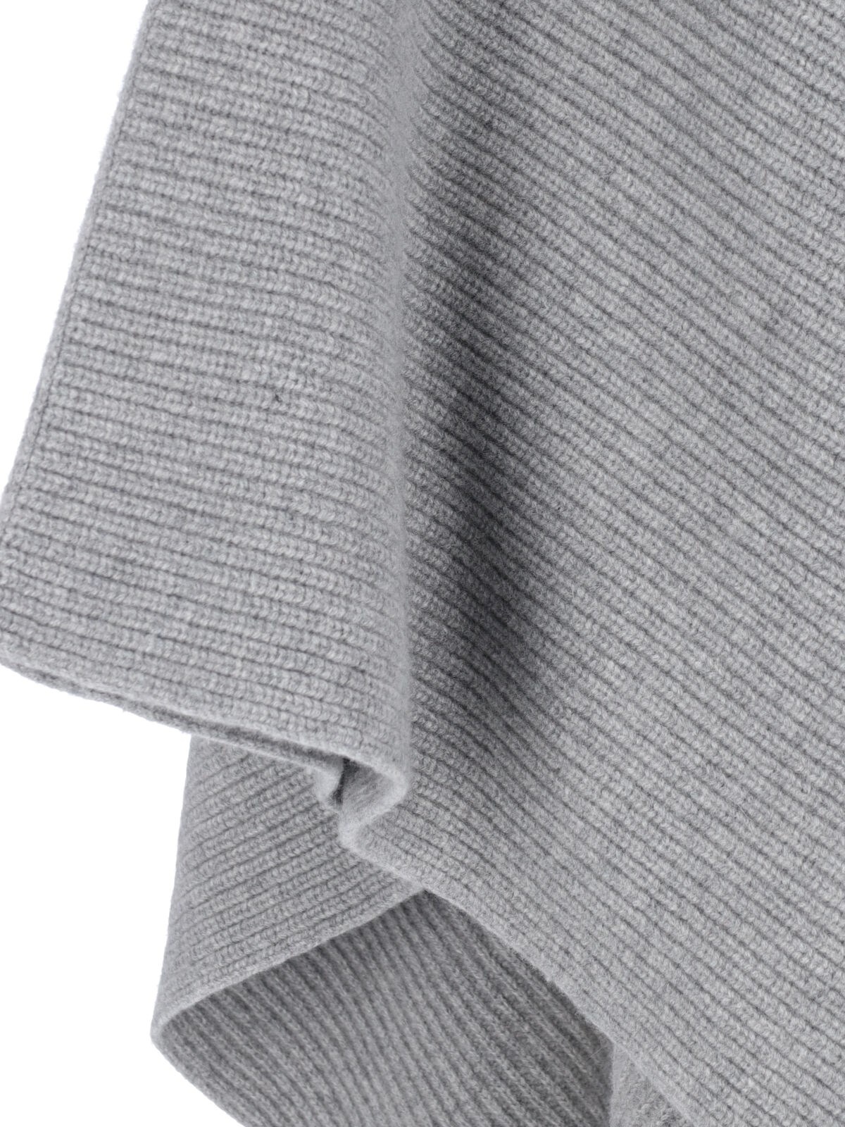 VIRGIN WOOL AND CASHMERE CAPE - 5