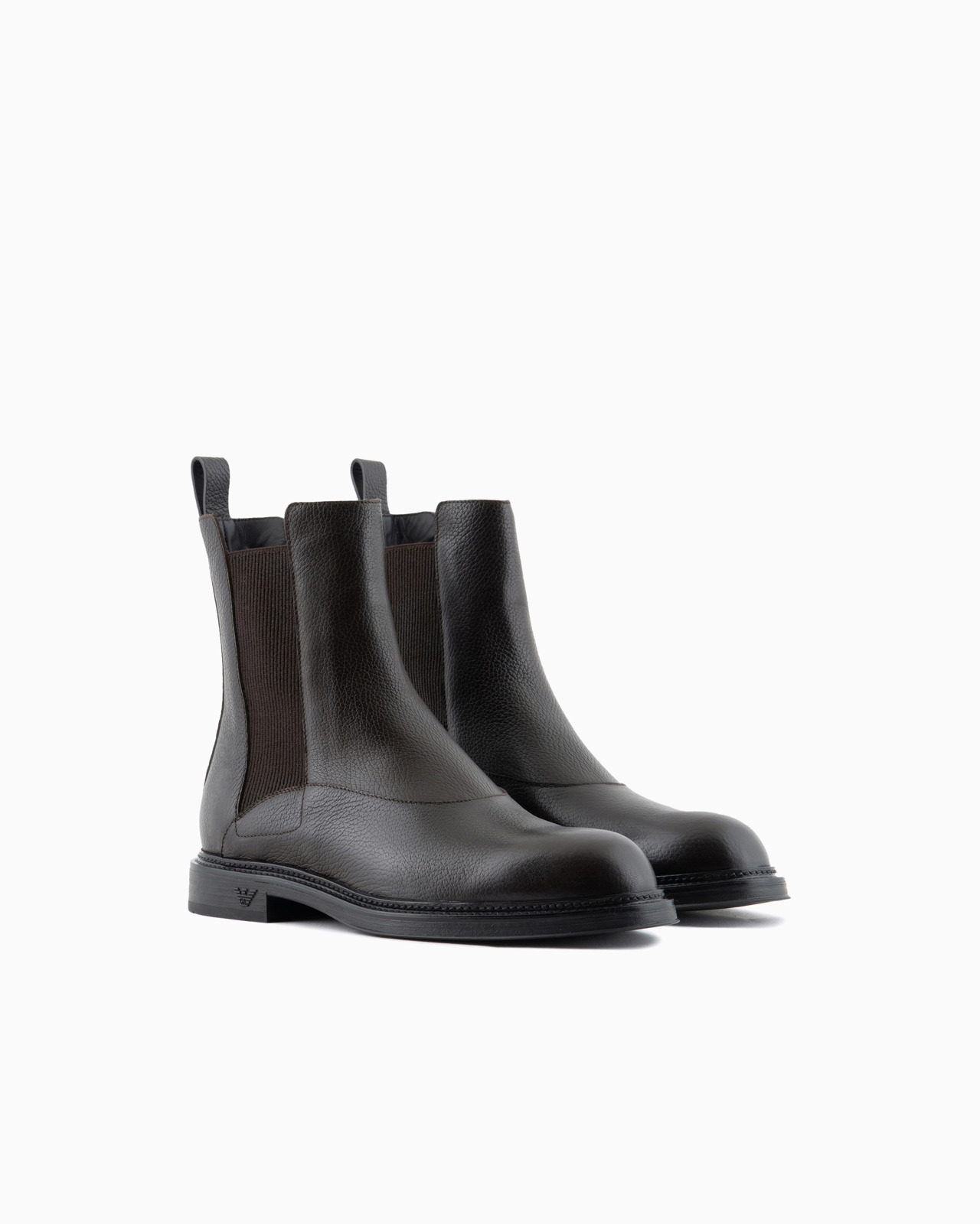 Grained leather Chelsea boots - 2