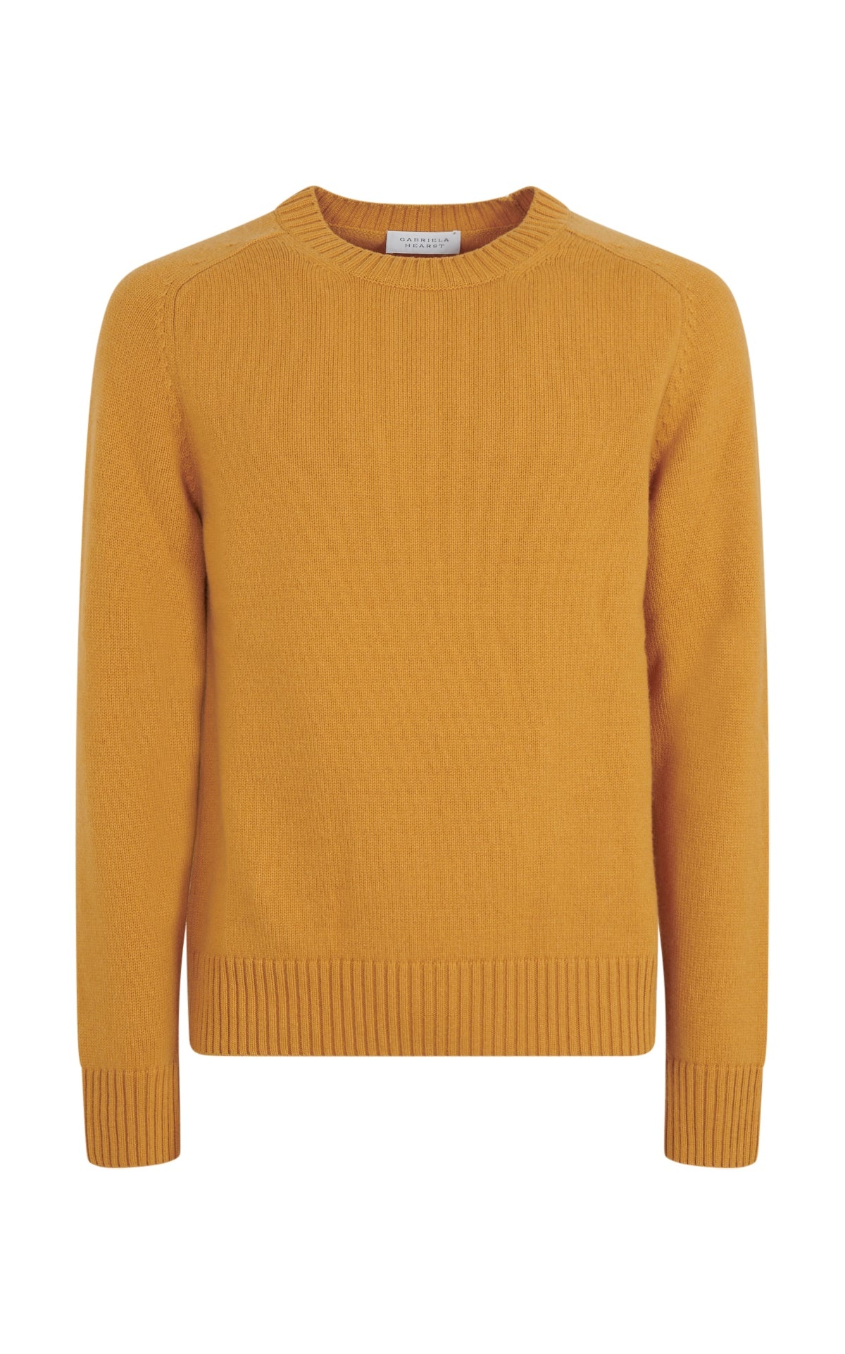 Daniel Knit Sweater in Golden Birch Cashmere - 1