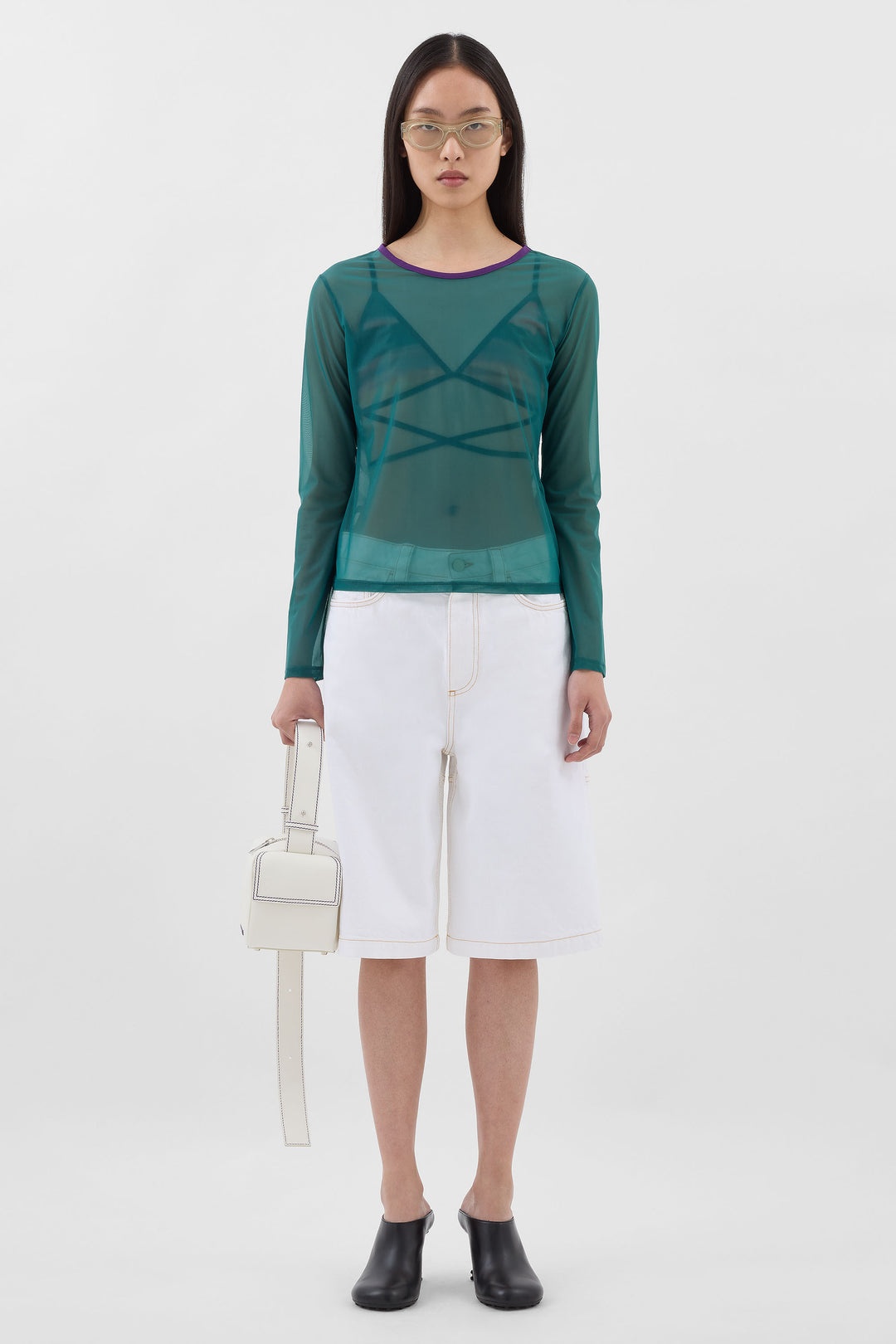 CLASSIC SHORTS / optical white - 3