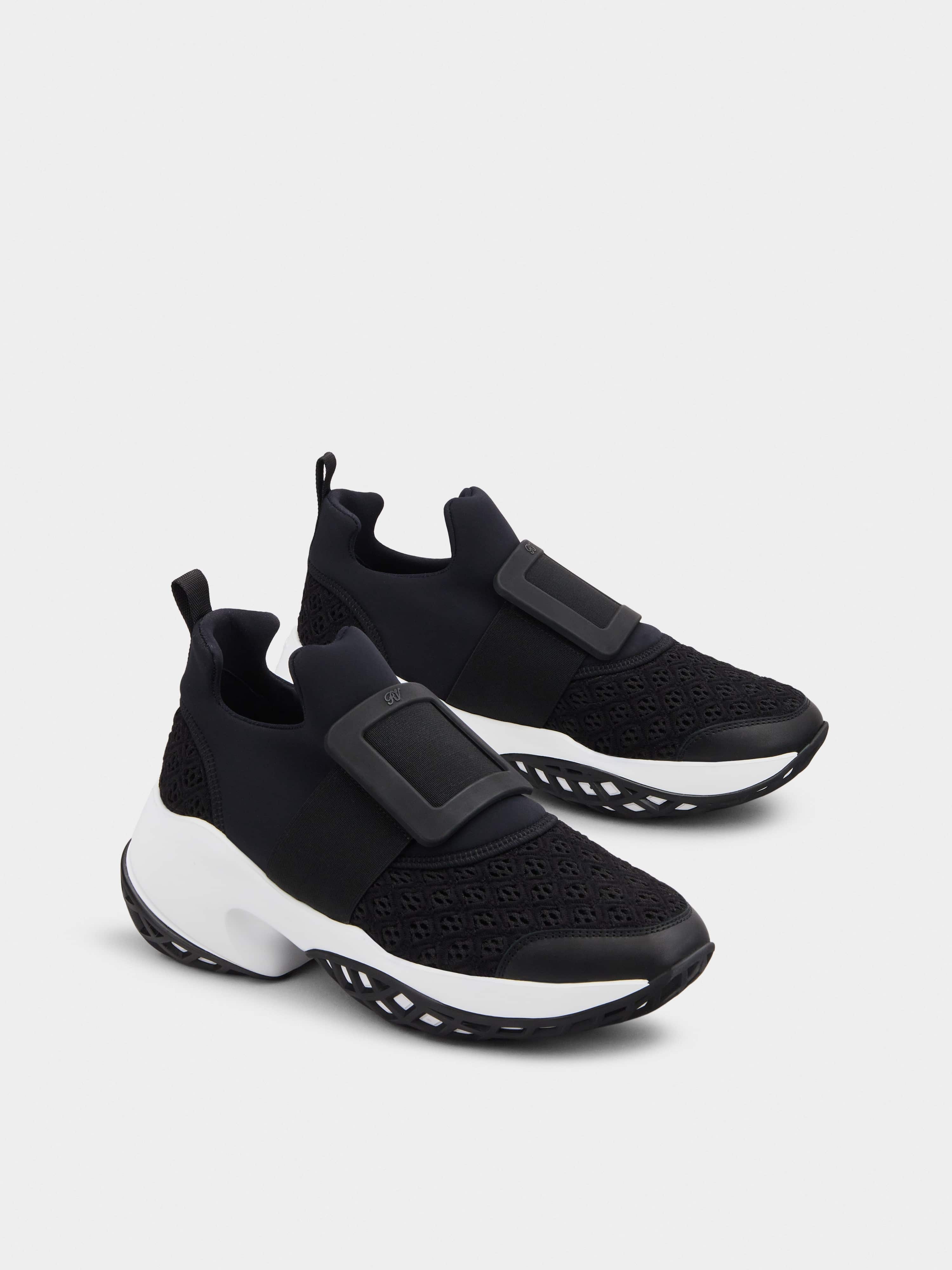 Viv' Run Covered Buckle Sneakers in Technical Fabrics - 2