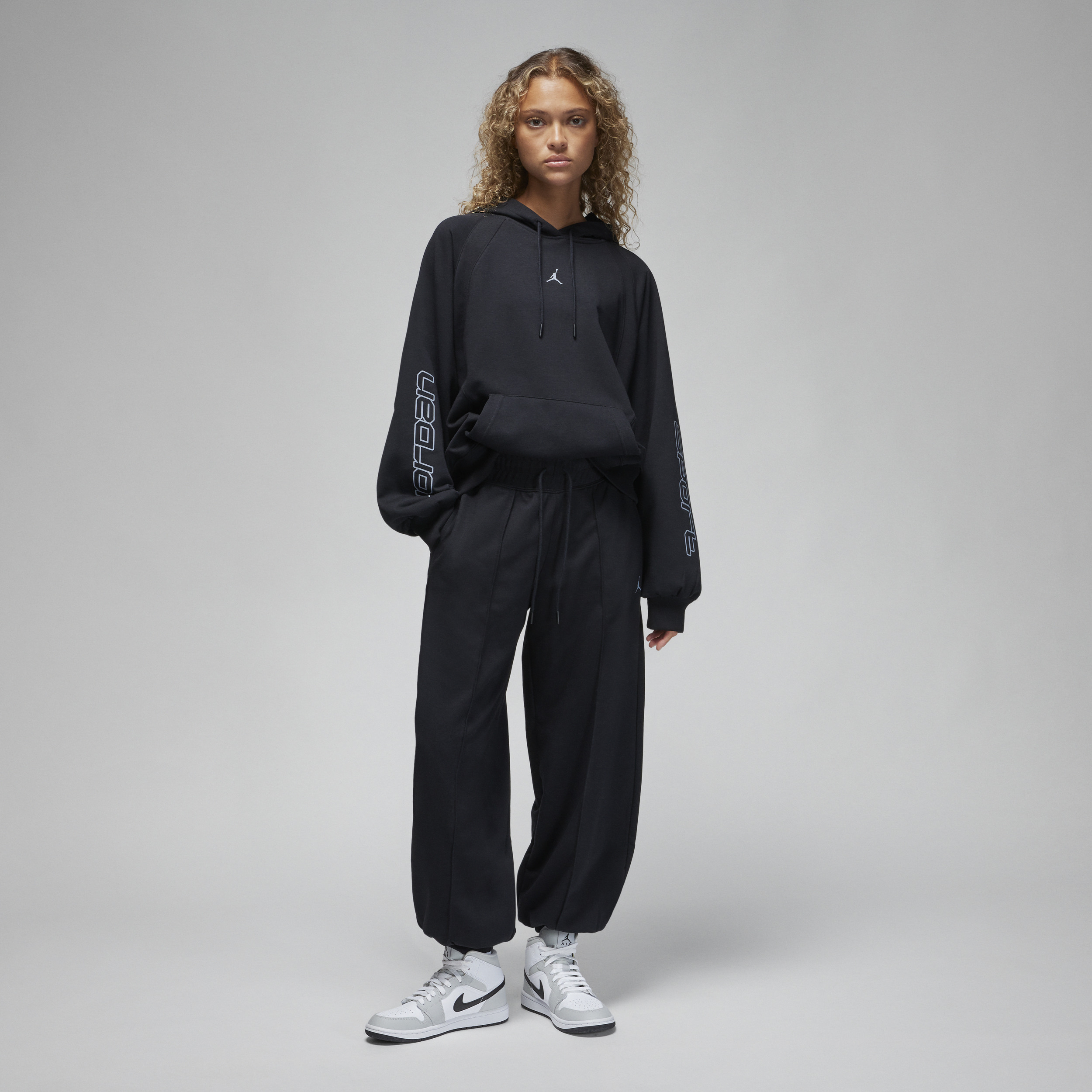 Women's Jordan Sport Graphic Fleece Hoodie - 7