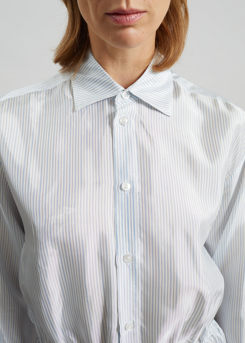Bettter Lining Shirt Tie Bodysuit - Multicolor 4
