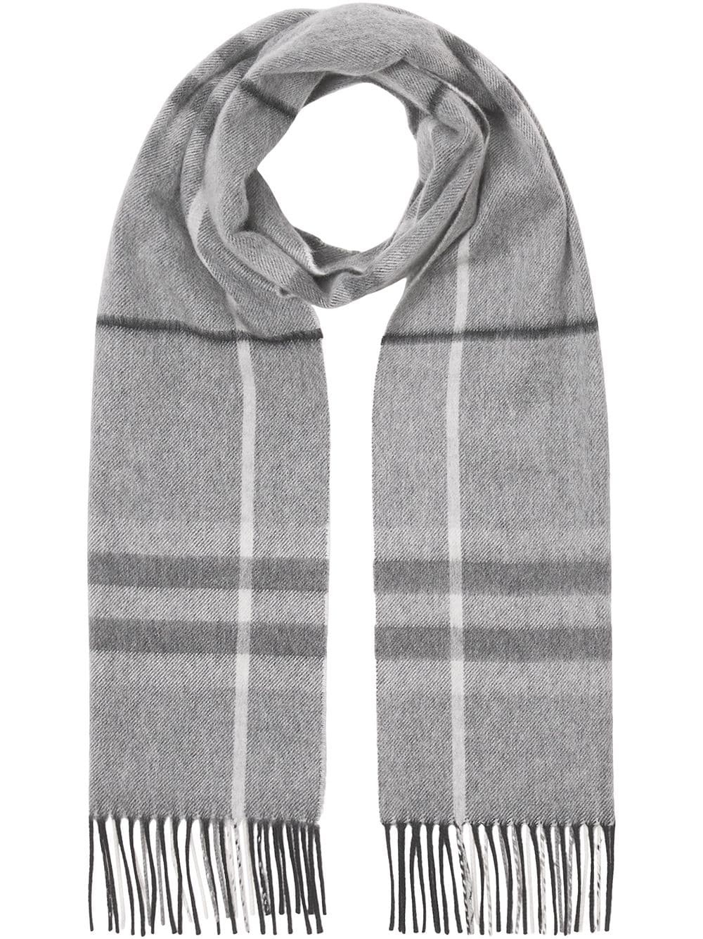 The Classic Check cashmere scarf - 1