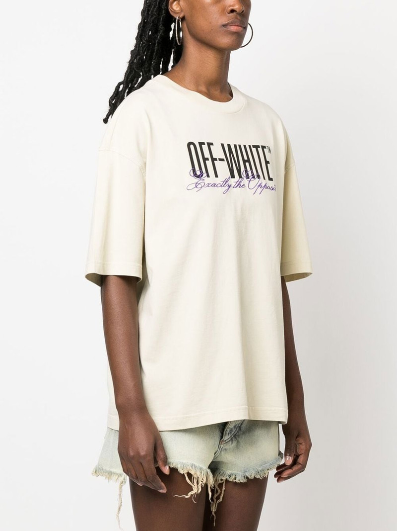 logo-print short-sleeve T-shirt 3