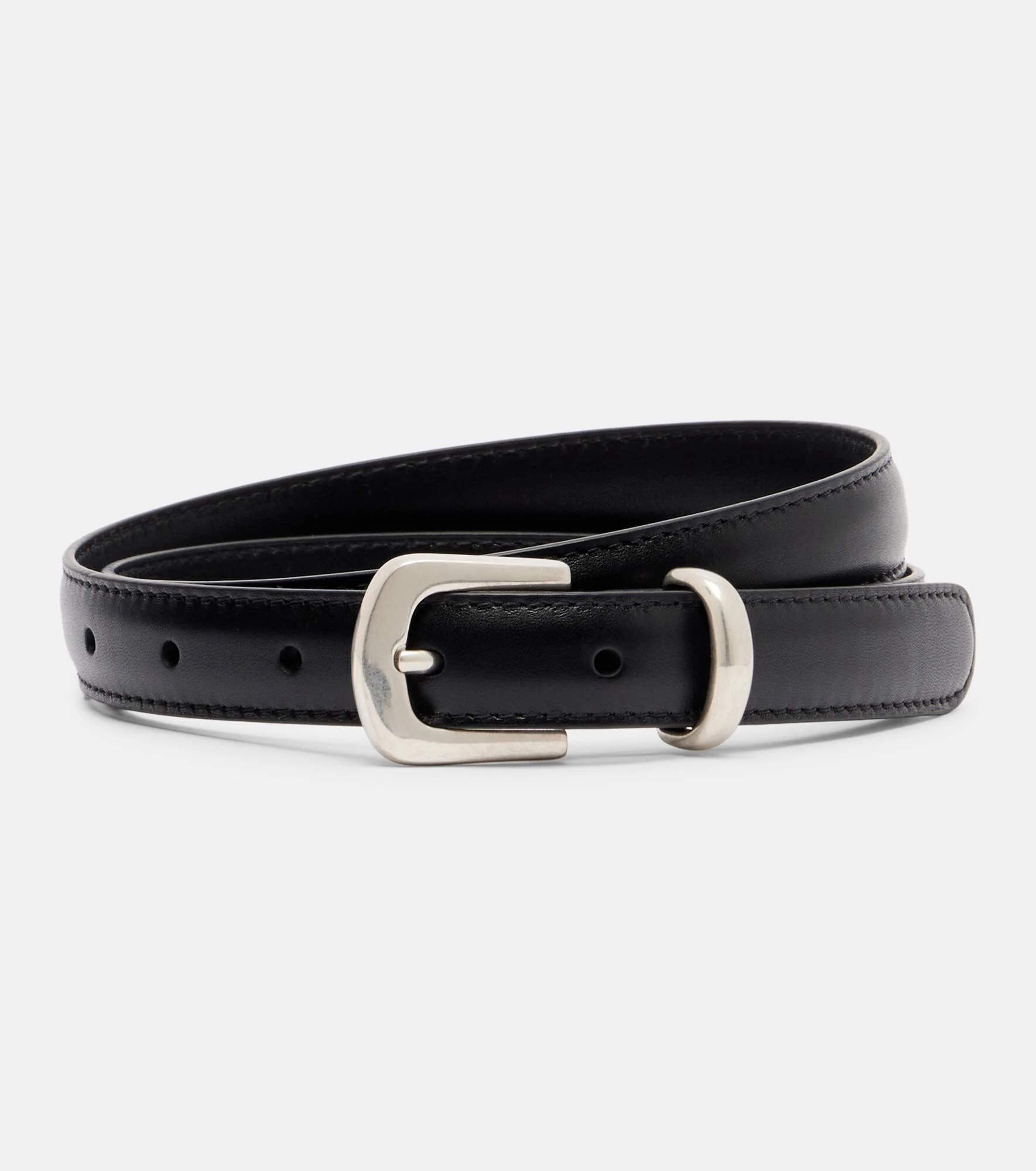Ring leather belt - 1