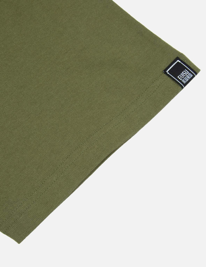 Seagull and Graffiti Logo Print Relax Fit T-Shirt 10