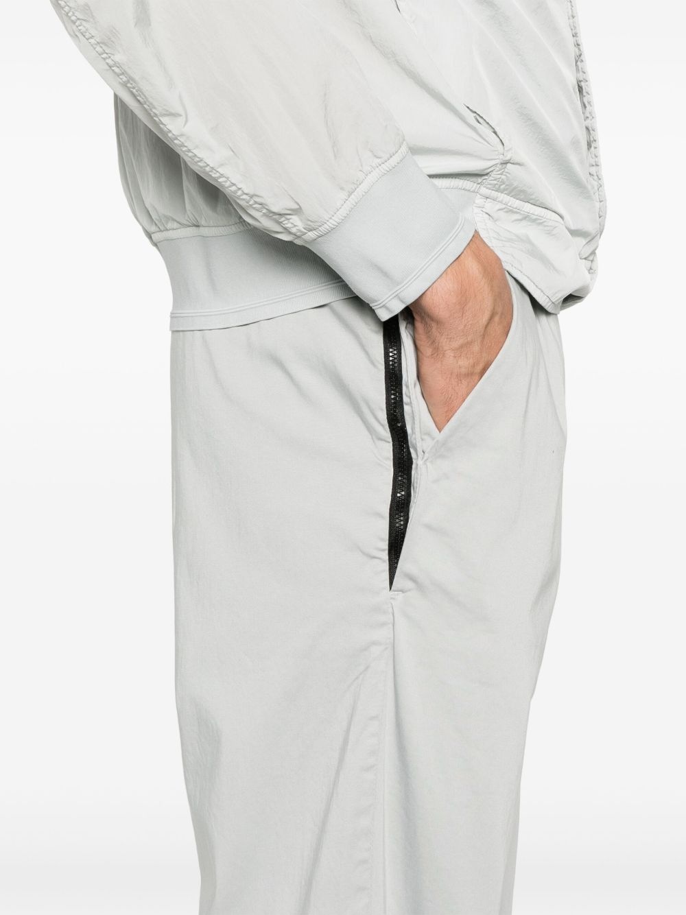 Sateen straight-leg trousers - 5