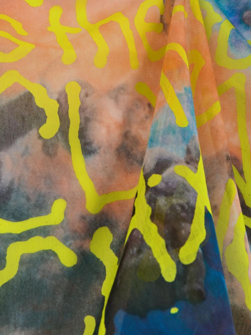 Vivienne Westwood Cherubs square scarf outlook