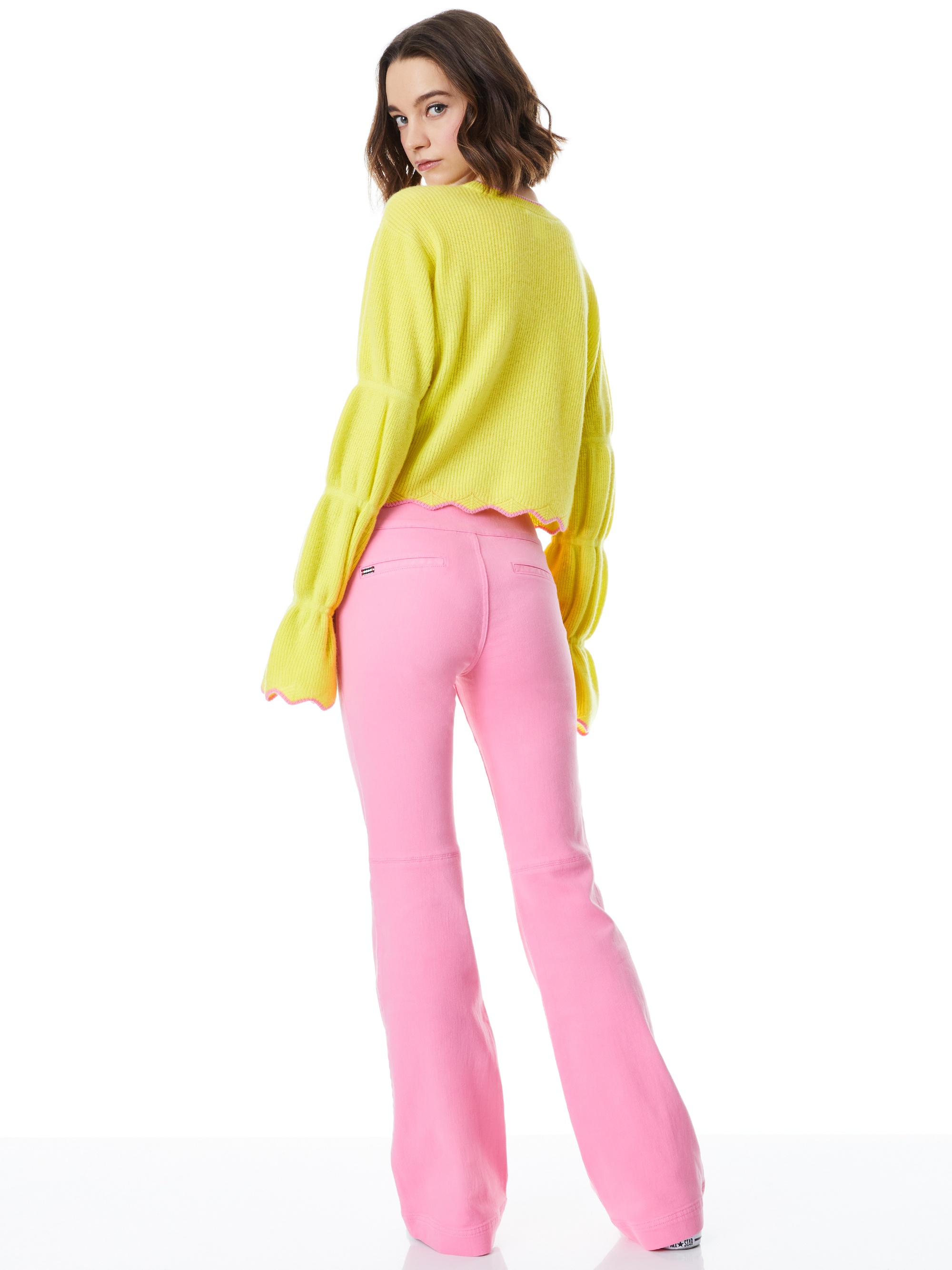 FOSS PUFF SLEEVE CROPPED PULLOVER - 3