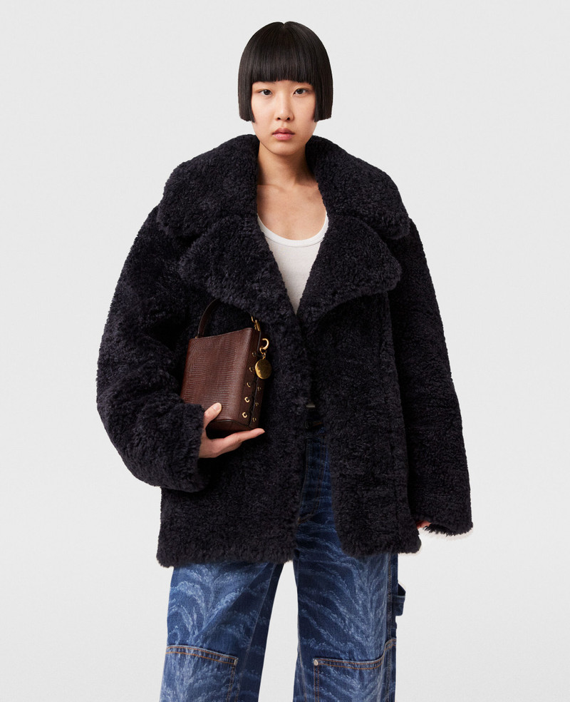 Belted Plush Teddy Jacket 1