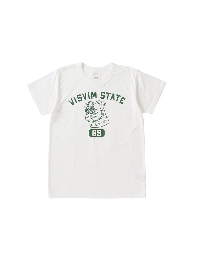 BOX TEE S/S 89 DMGD W WHITE 1