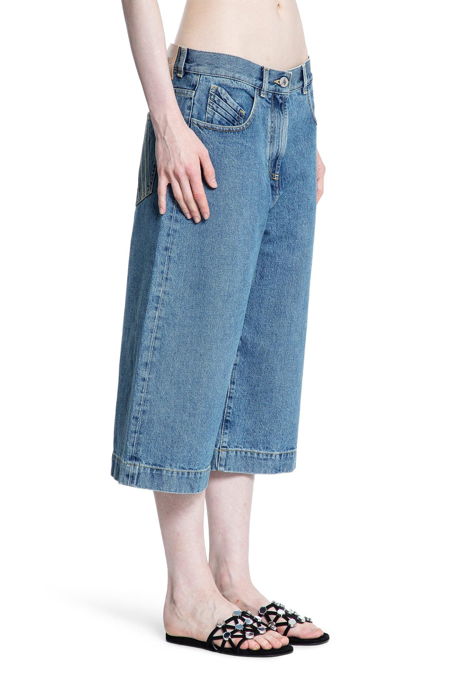 Washed-Denim-Shorts - 2