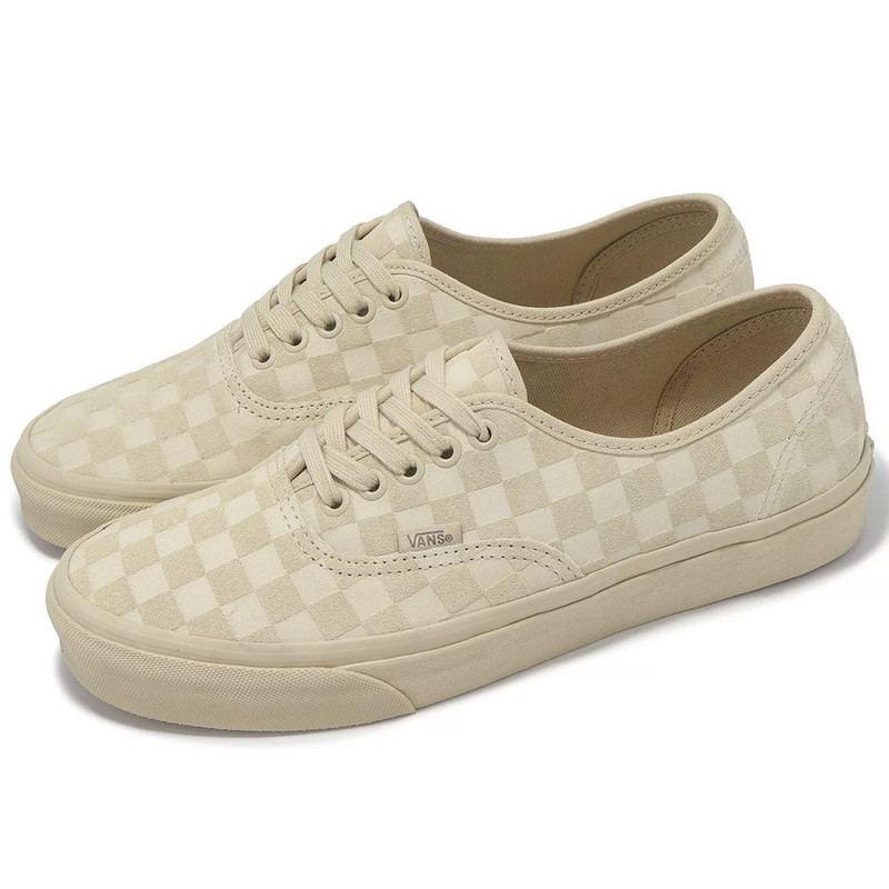 Vans Vans | Authentic Shoes 'Mono Checkerboard Tan' outlook