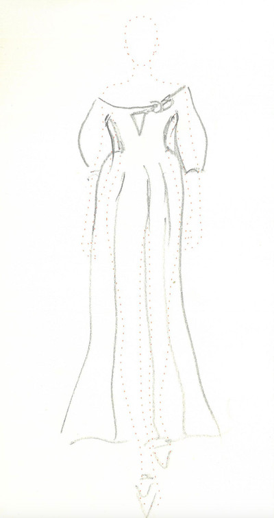 GABRIELA HEARST Madyn Sequin Dress in Wool outlook
