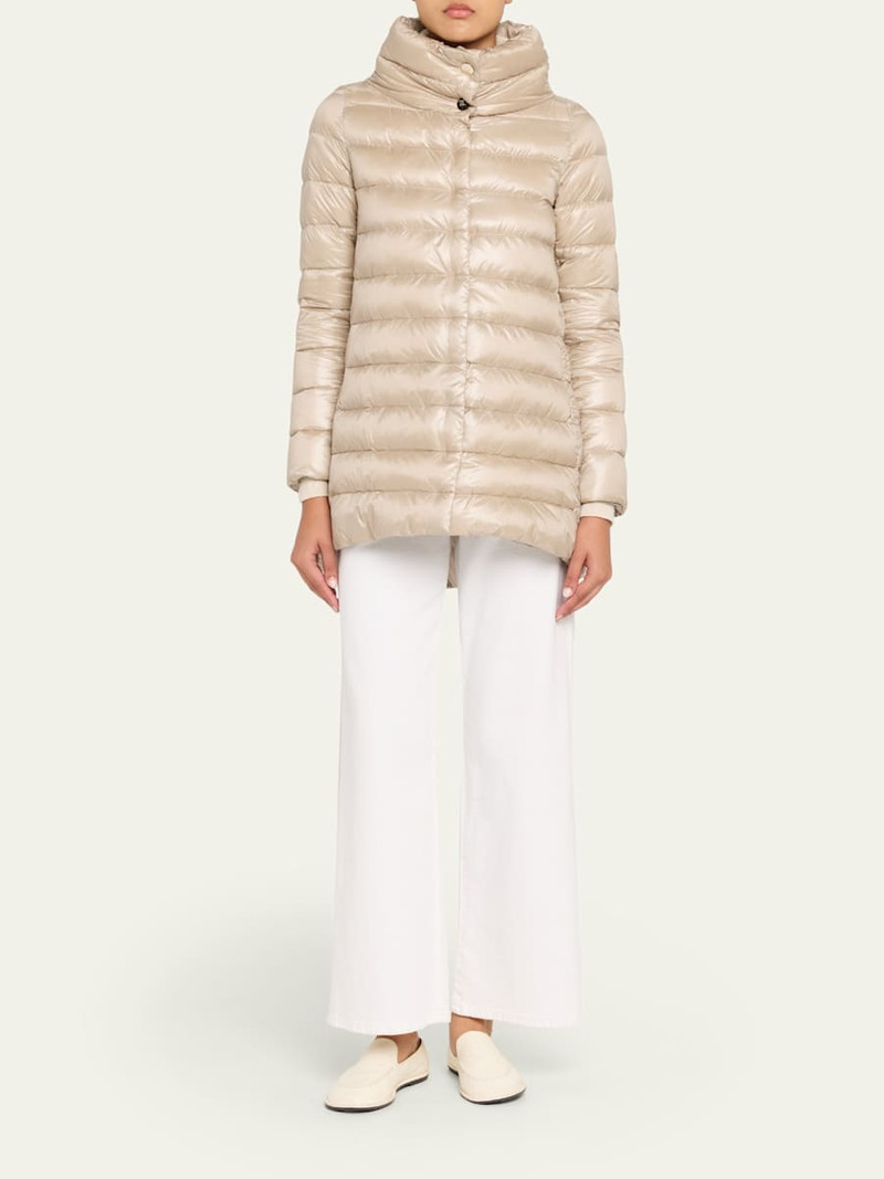 Herno Amelia Ultra-Light A-Line Down Jacket outlook