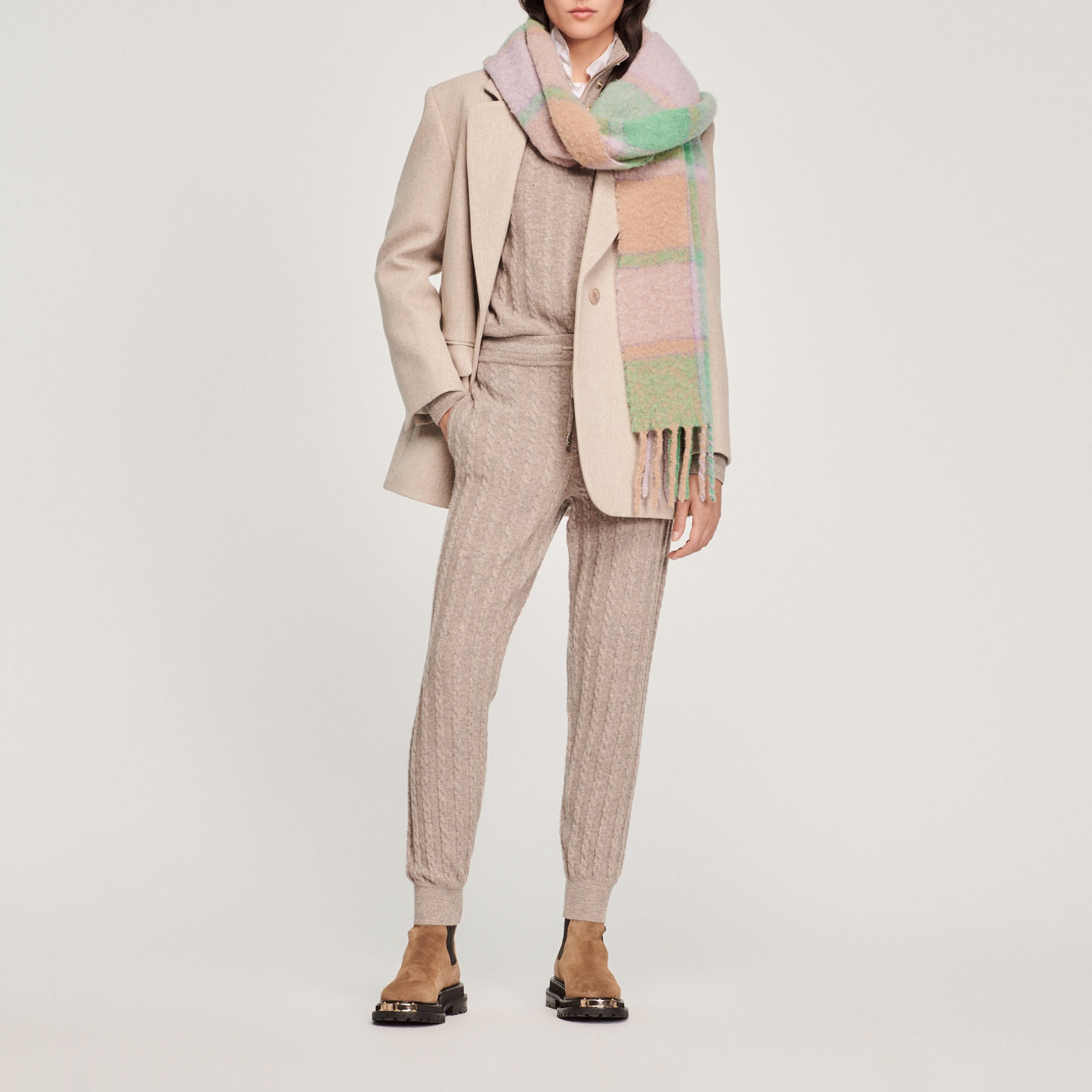 Knitted jogging bottoms - 2