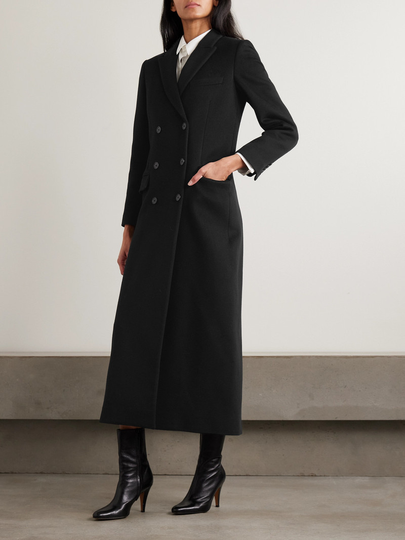 The Row Klaudia Double-breasted Wool And Cashmere-blend Coat outlook
