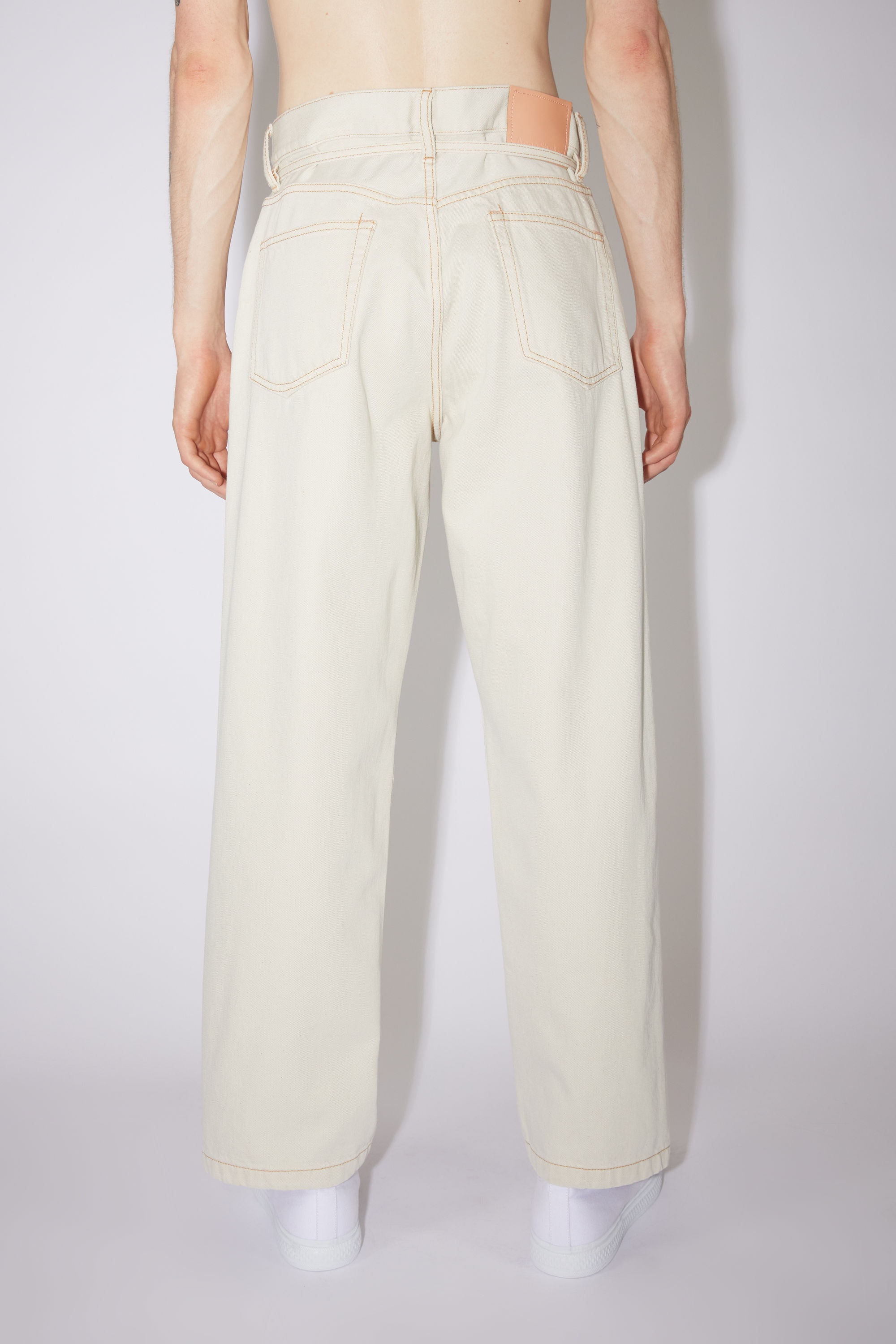 Loose fit jeans - White - 3