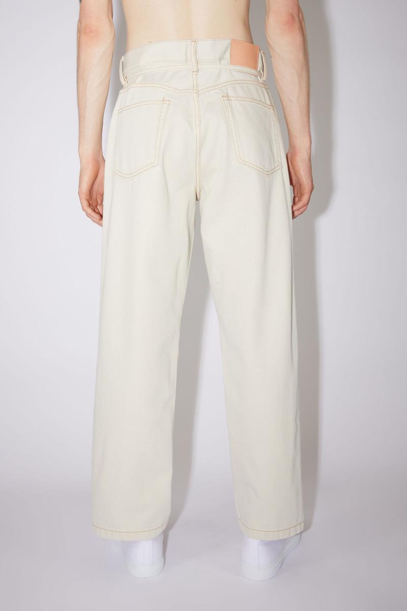 Loose fit jeans - White 3