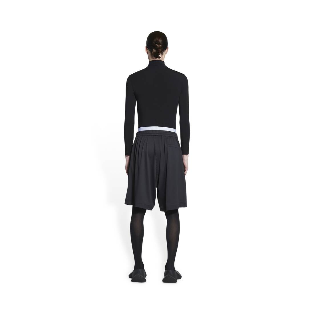 Men's Swim Shorts in Black - 4