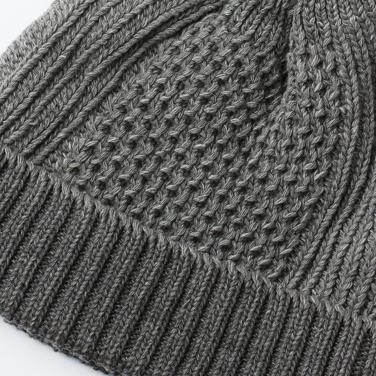 ROT-5023-BLK ROTOTO - Aran Cable Hat - Black - 3