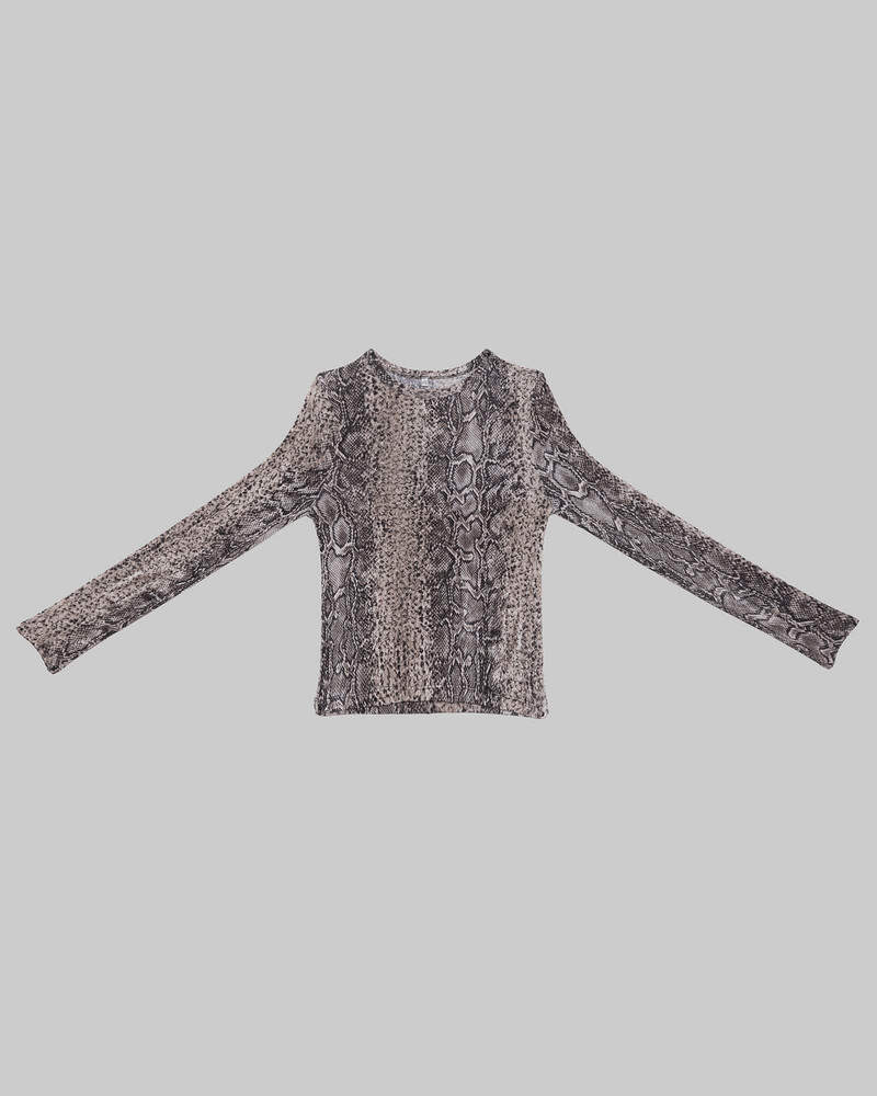Bead Long Sleeve Tee - Circulose Jersey 9