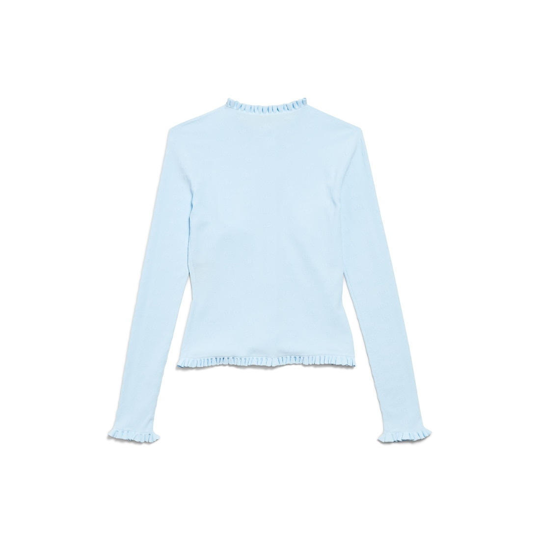 Women's Fitted Cardigan in Light Blue - 6
