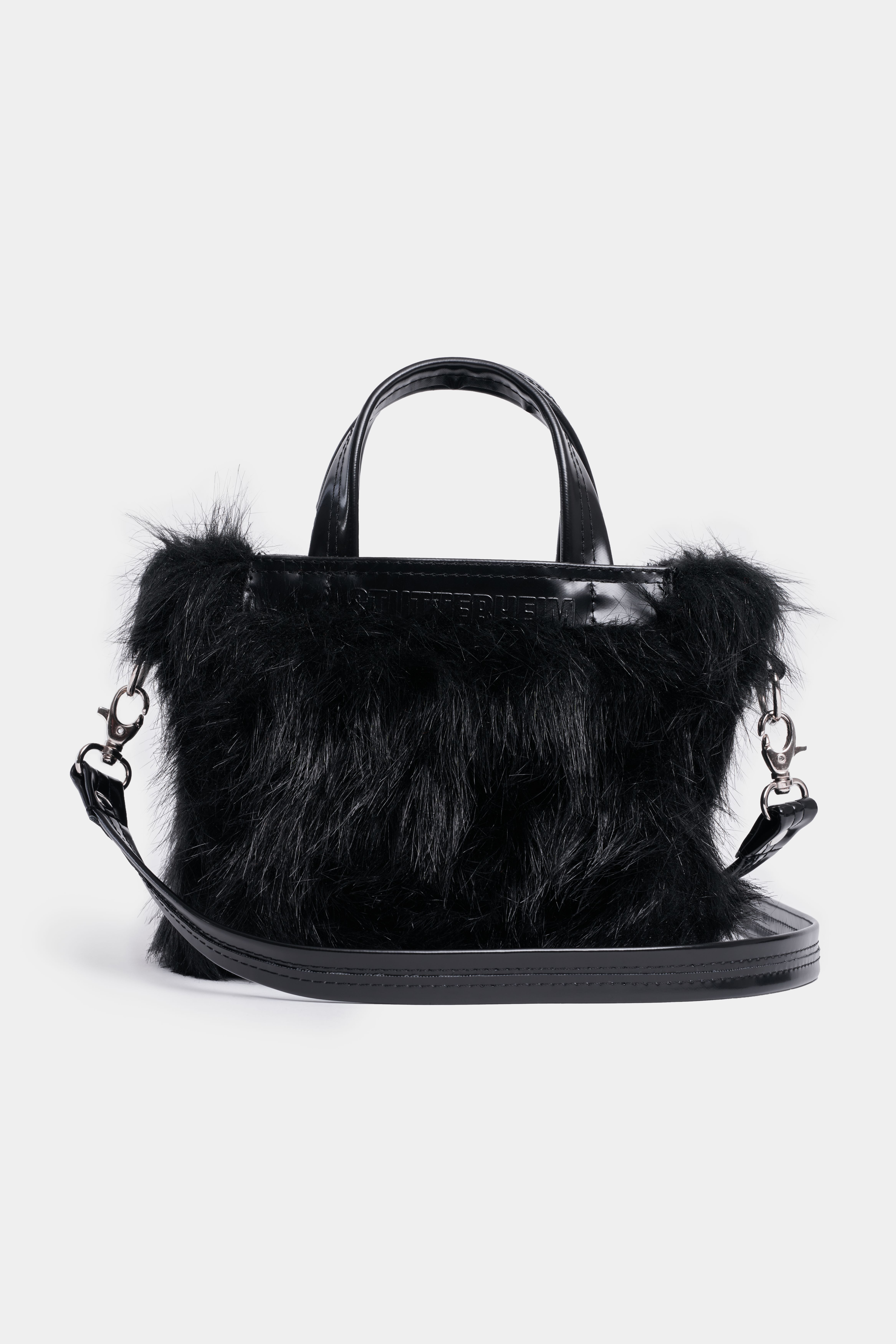 Biblio Mini Faux Bag Opal Black - 3
