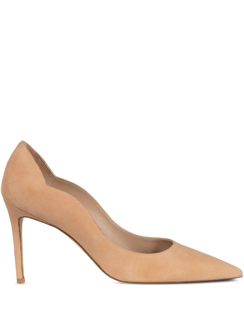 90mm pointed-toe heeled pumps 1