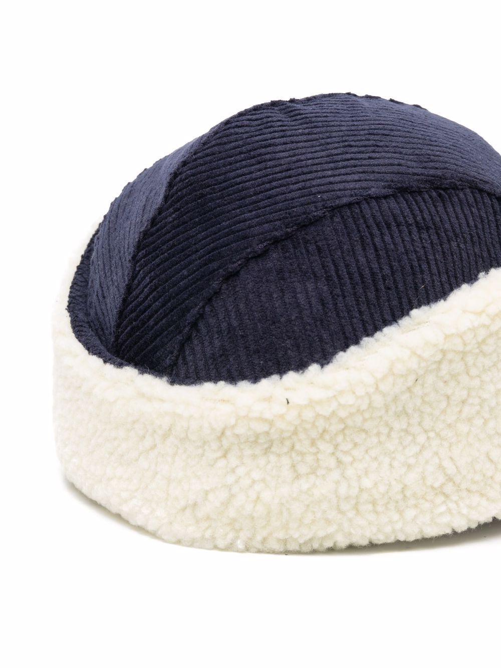 corduroy-design hat - 2