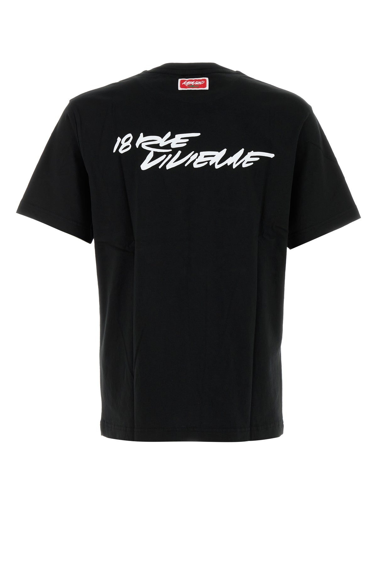 Black cotton t-shirt - 2