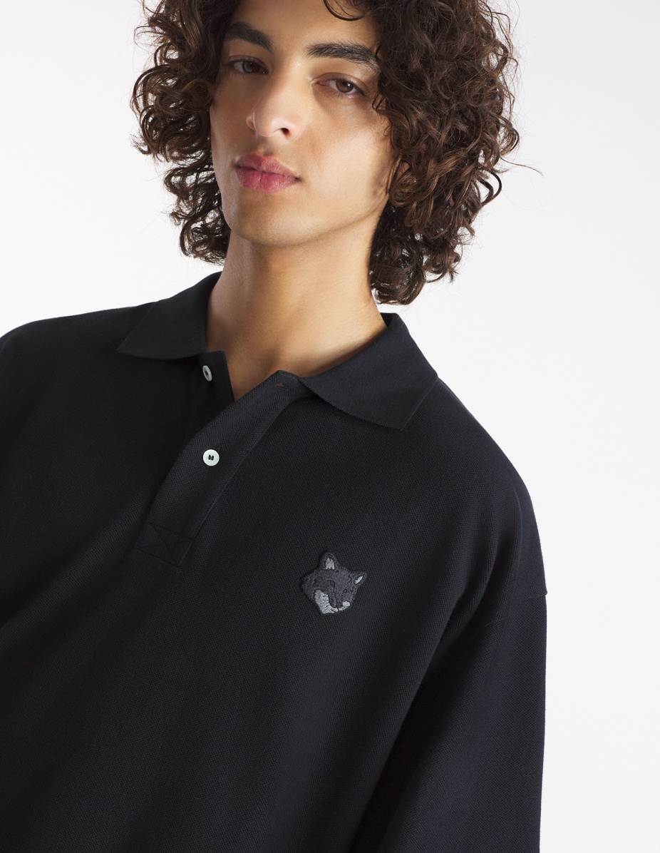 BOLD FOX HEAD PATCH OVERSIZE POLO - 4