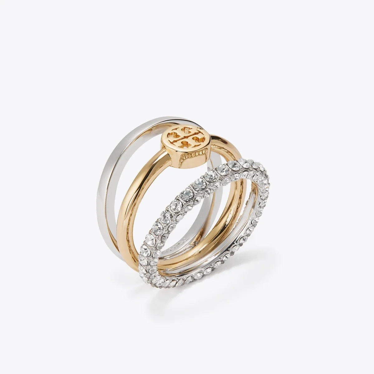 Icon Pavé Stacking Ring - 1