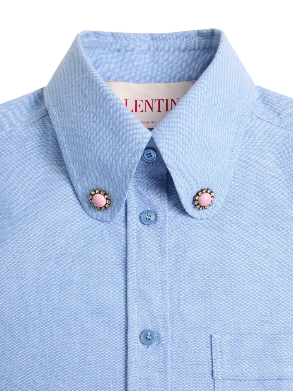 jewel-button shirt - 7