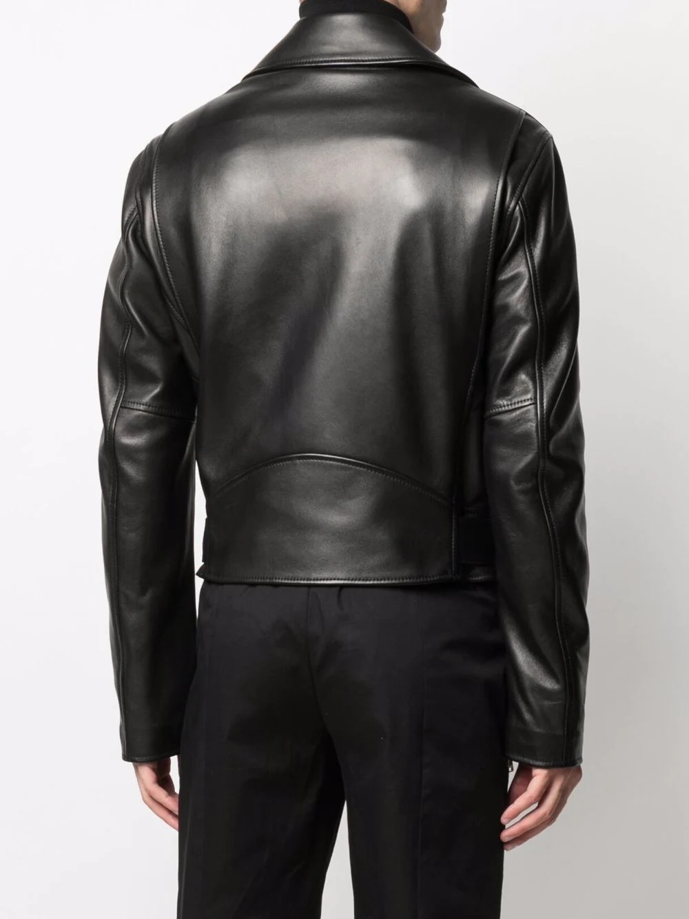 Nappa leather biker jacket - 4