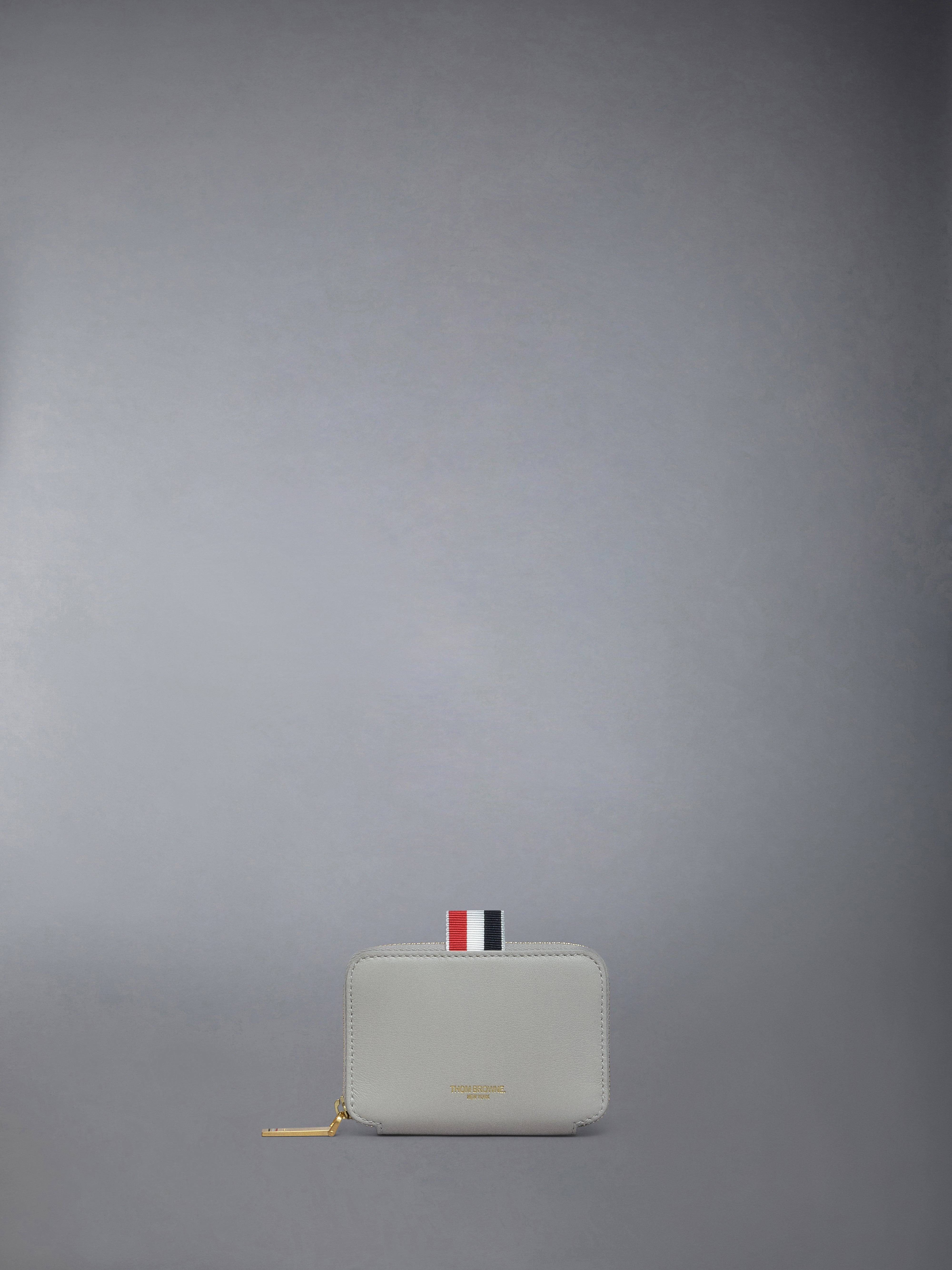 SMOOTH CALF ZIP CARD HOLDER - 1