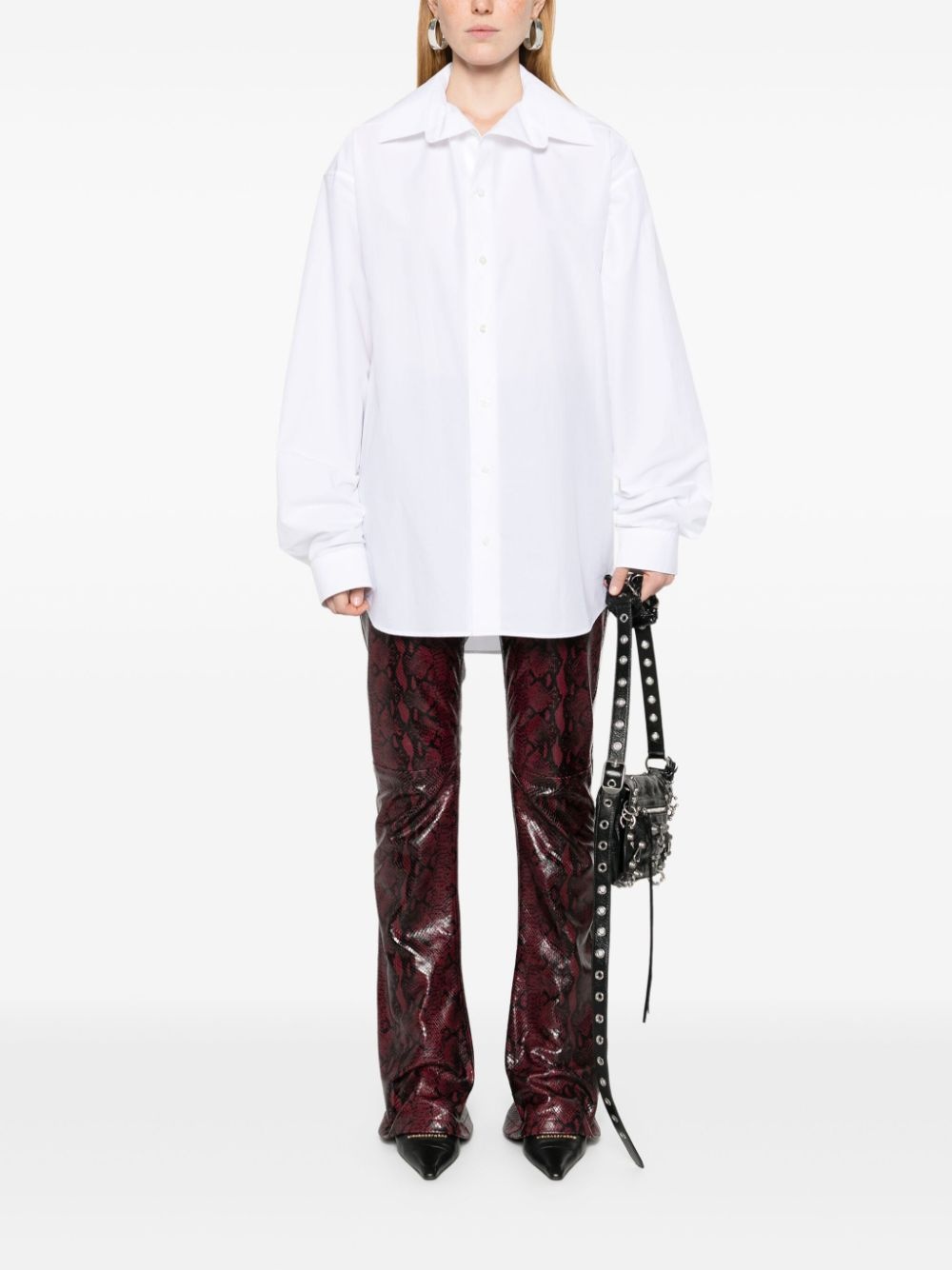 oversized cotton shirt - 2