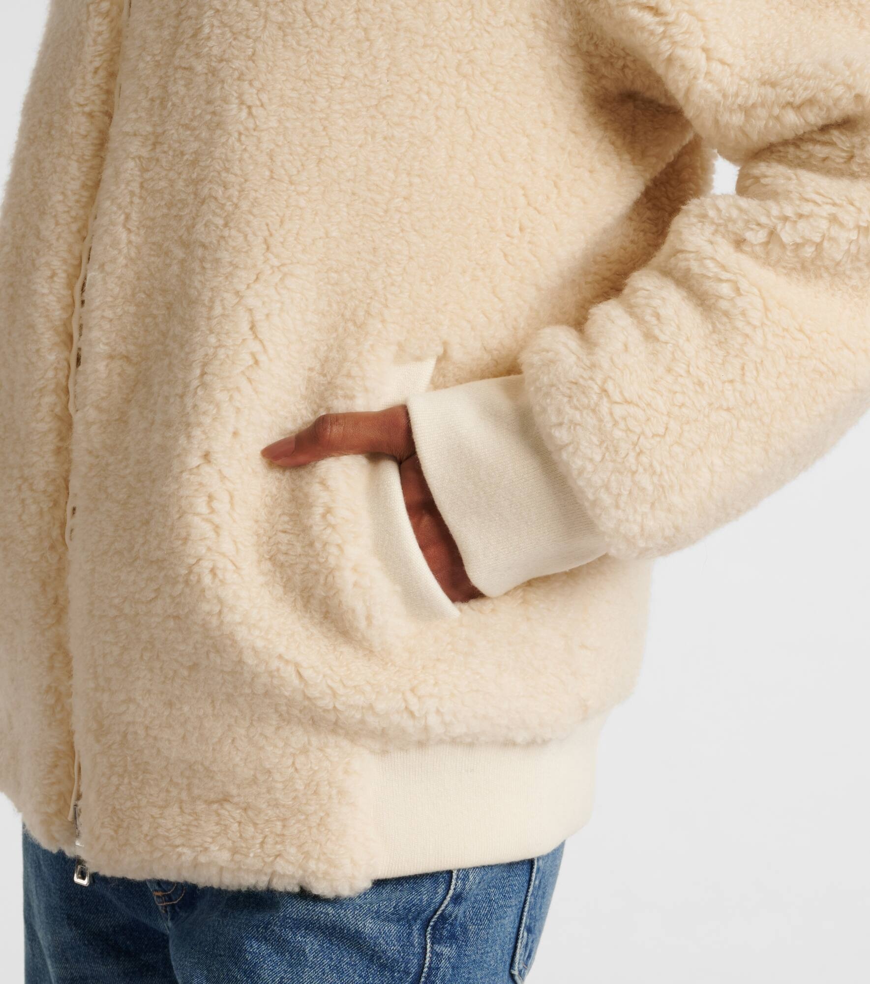 T-Bird cashmere bomber jacket - 5