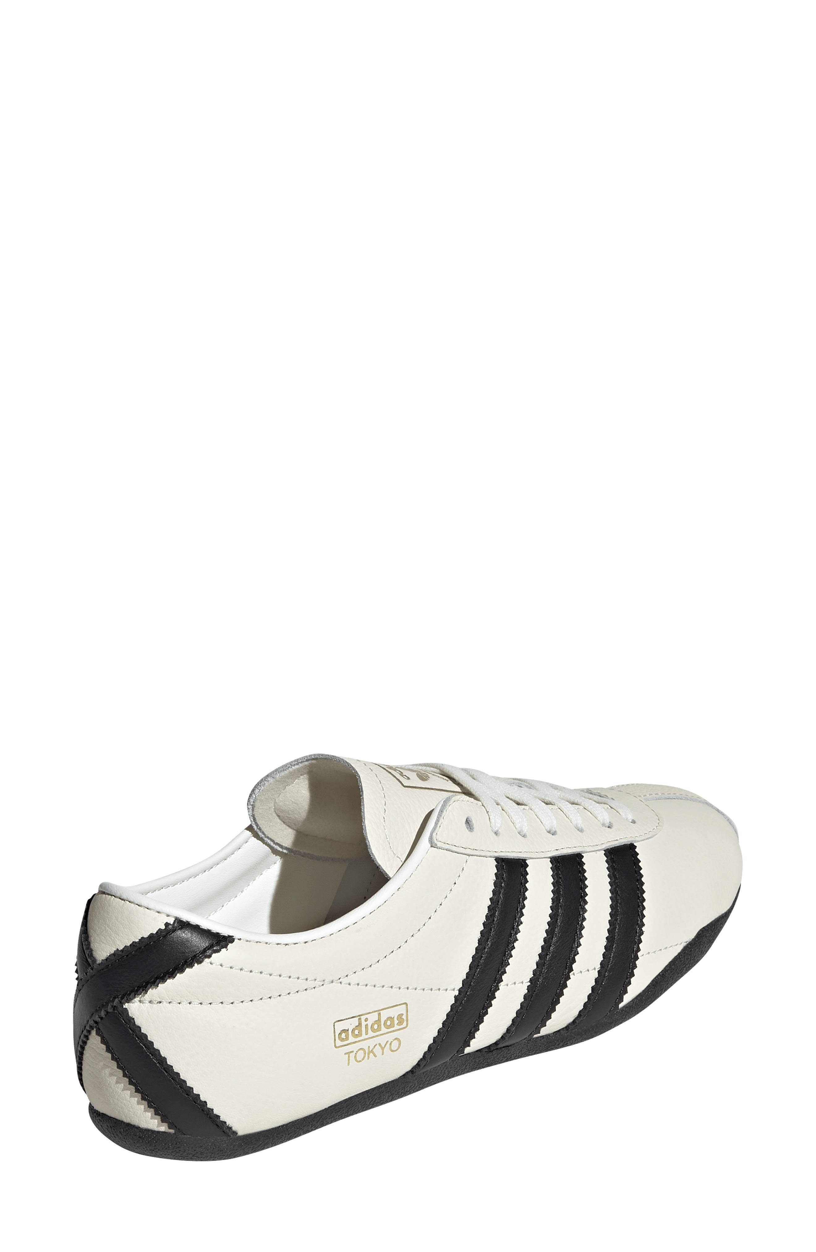 adidas Tokyo Low Top Suede Sneaker in Off White/Black/Gold at Nordstrom - 2